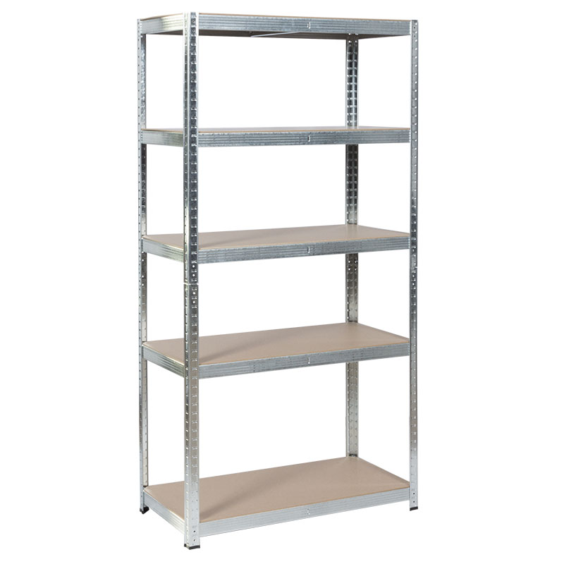 Стелаж CR-1020-275 цинк 180/90/45см с 5 рафта, до 275кг на рафт
