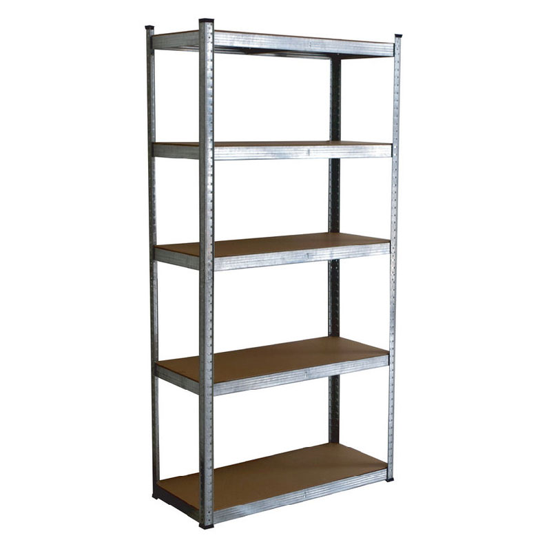 Стелаж CR-1023-100 цинк 180/90/40см с 5 рафта, до 100кг на рафт